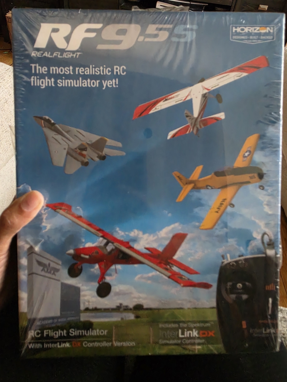 RealFlight 9.5S RC Flight Simulator with InterLink DX Controller